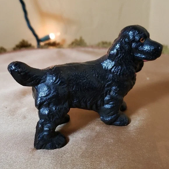 Metal Cocker Spaniel Statue - Picture 5 of 8